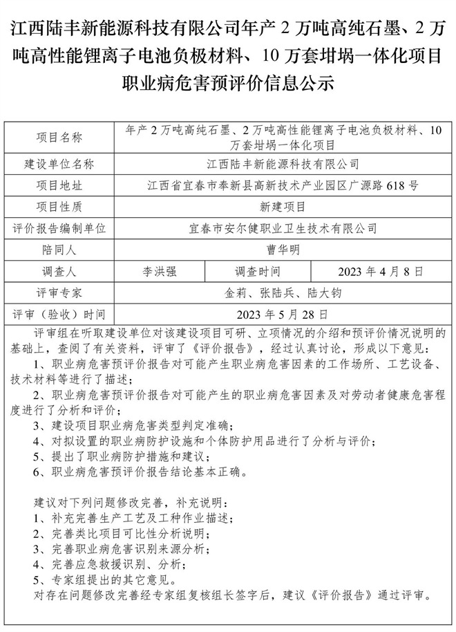 江西陸豐新能源科技有限公司-年產(chǎn)2萬(wàn)噸高純石墨、2萬(wàn)噸高性能鋰離子電池負(fù)極材料、10萬(wàn)套坩堝一體化項(xiàng)目-  職業(yè)病危害預(yù)評(píng)價(jià)信息公示.jpg